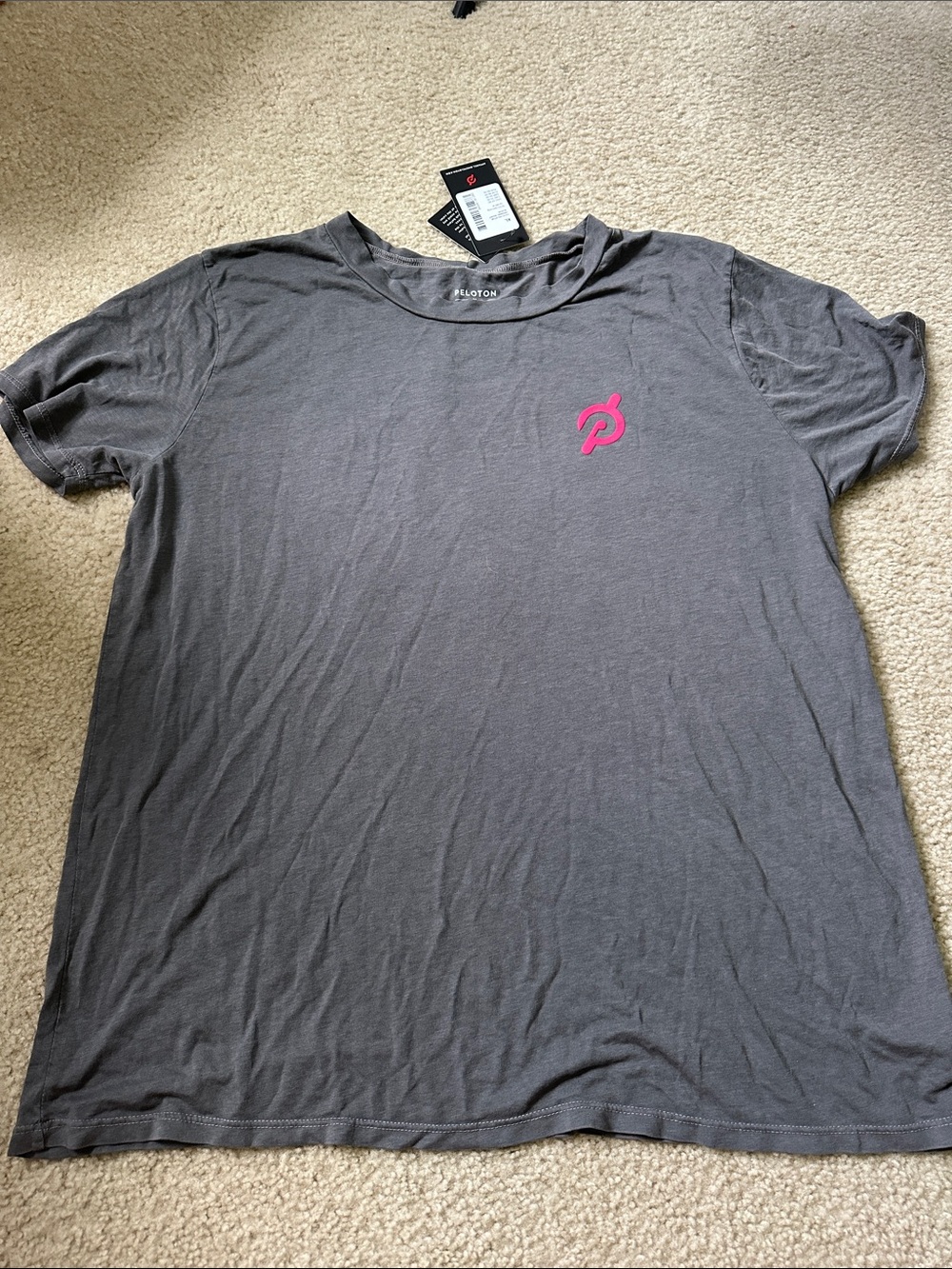 Peloton Grey original short sleeve